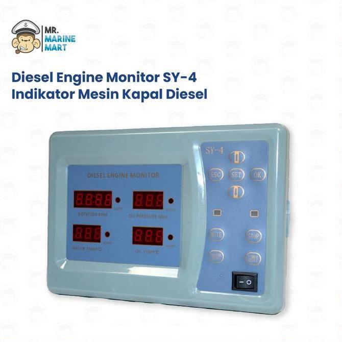 Premium Diesel Engine Monitor SY-4 Indikator Mesin Diesel Kapal Promo