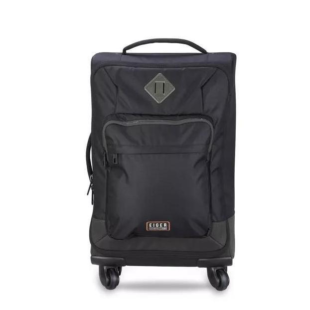 NEW Tas Koper Eiger X-Corsair Cabin 40L Trolley 910006597 Black Tas Troli