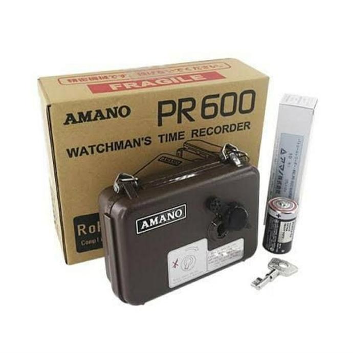TERBARU Amano PR600 Amano Security Watchman's Clock - Security Patrol Absen