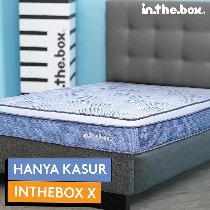 Kasur Springbed INTHEBOX X Ukuran 120x200 (Full) - FREE BANTAL