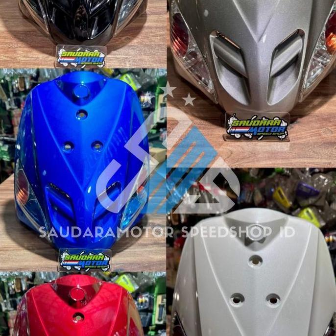 Tameng (Dasi) Body Depan Mio Sporty Model 3 Hole (Tiga Lubang) By Nca Thailand Dan Lampu Sein Assy M