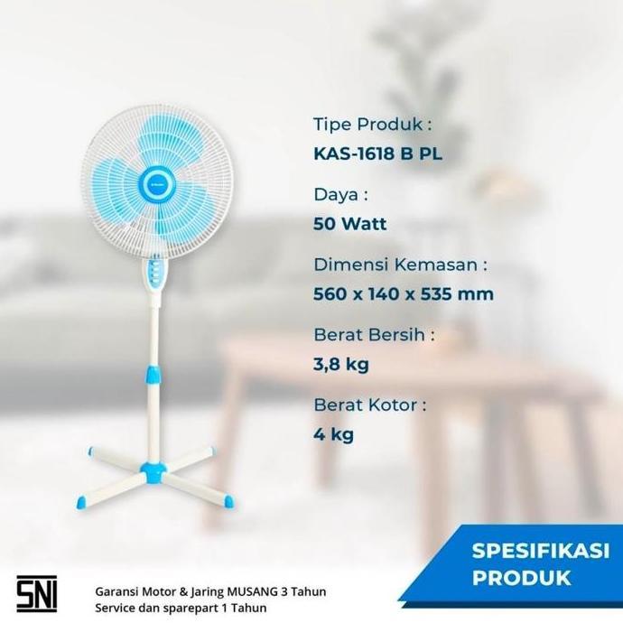 KIPAS ANGIN MIYAKO / STAND FAN / KIPAS BERDIRI MIYAKO KAS