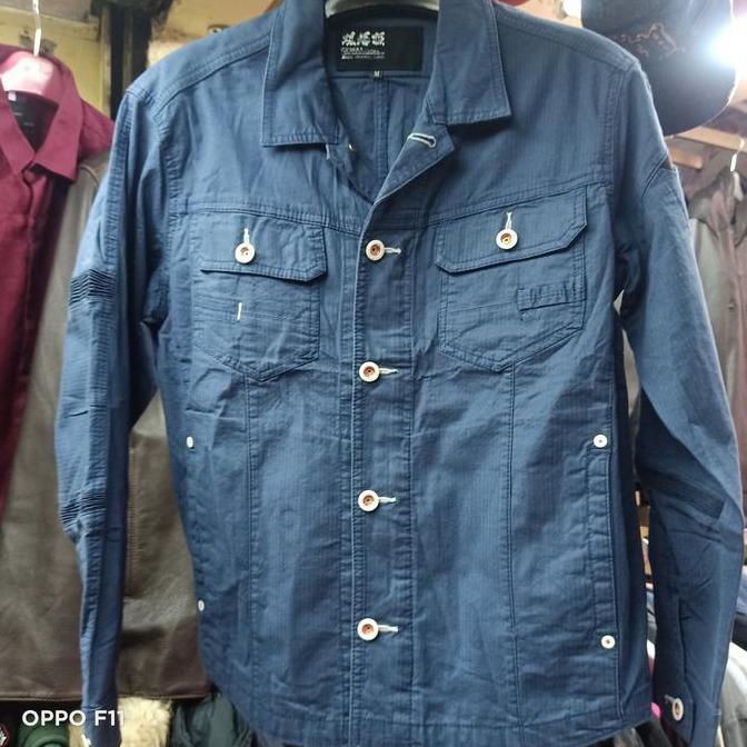 Promo Jaket GENBA hudie Exbec navy Original COD