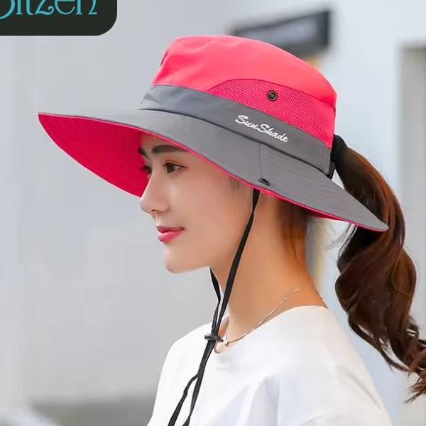 Topi Wanita Pria Bitzen Buet Hat Topi Hiking Mancing Bundar