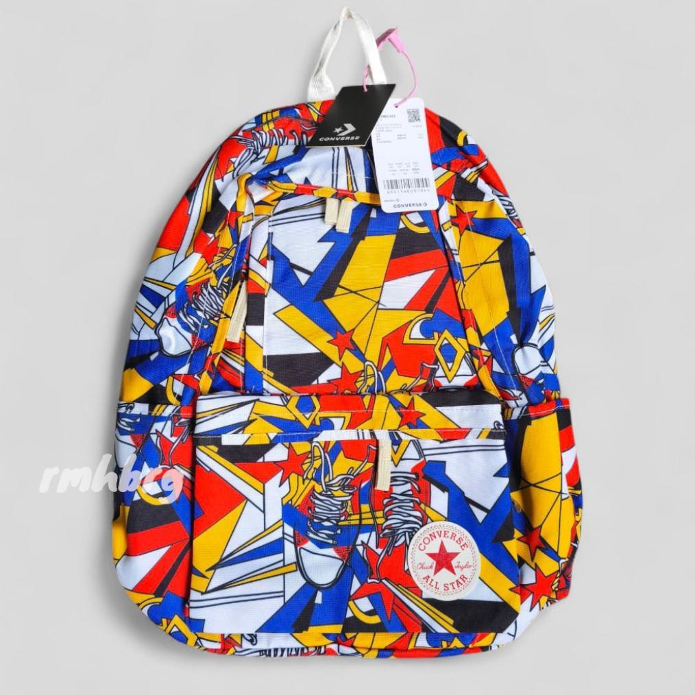 Tas Ransel Converse COMIC Multicolor Go2 / Tas Anak Sekolah Komik Converse/ CV Backpack Uniseks