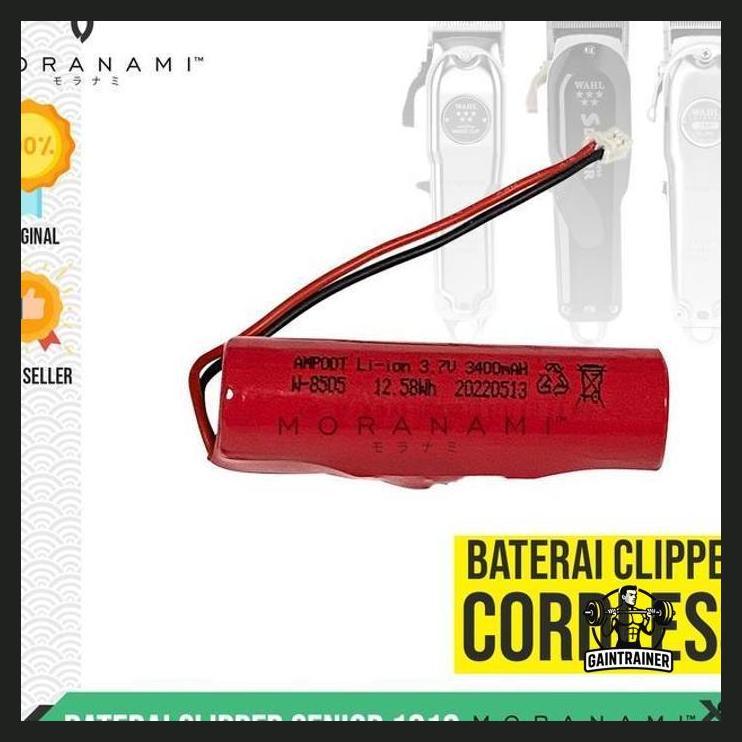 (BARBER) BATERAI CLIPPER CORDLESS ALAT CUKUR RAMBUT HAIR CLIPPER SUPER TAPER MAGIC CLIP SENIOR 1919 