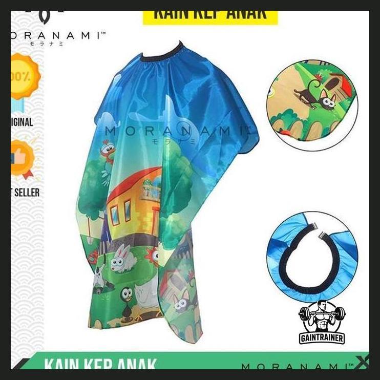 (BARBER) KAIN KEP POTONG RAMBUT ANAK KAIN CUKUR RAMBUT BARBER ANAK POTONG RAMBUT CUKUR