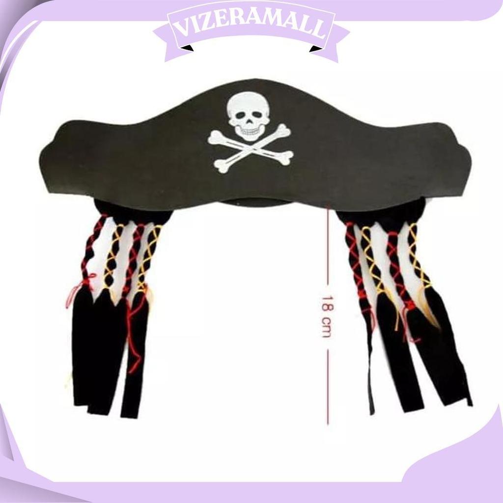 Cosplay Topi Kepang Bajak Laut Jack Sparrow Gratis Ongkir