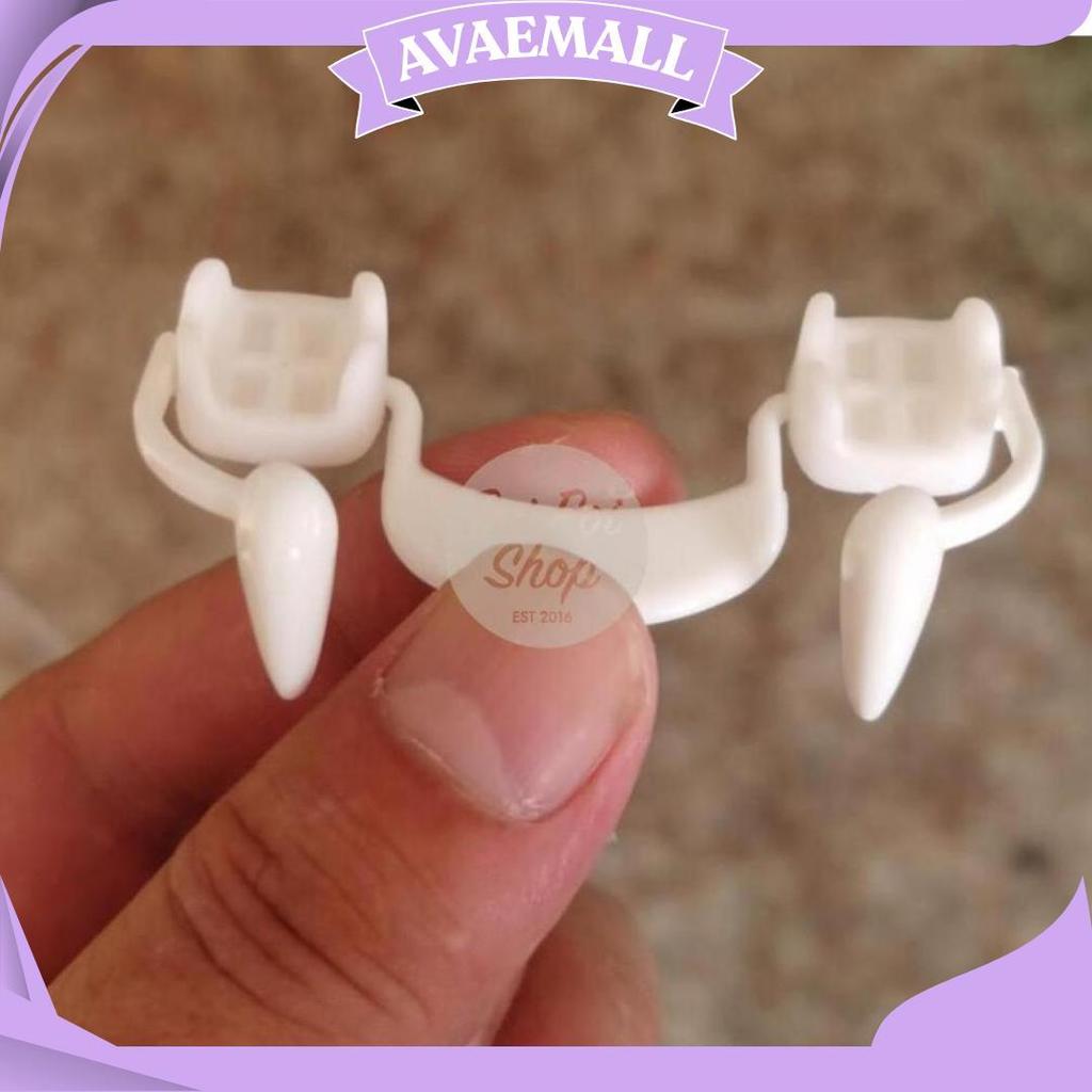 Gigi Vampir Drakula Gerak Box Vampire Gigi Taring Palsu Fake Fang Halloween Vampir Drakula Tajam Cos