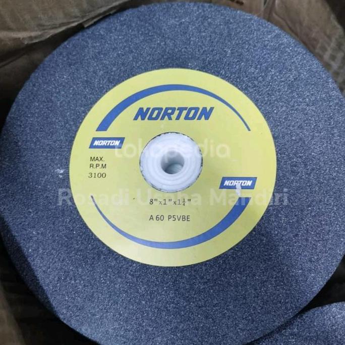 Batu asah gerinda duduk 8inch NORTON grit:60