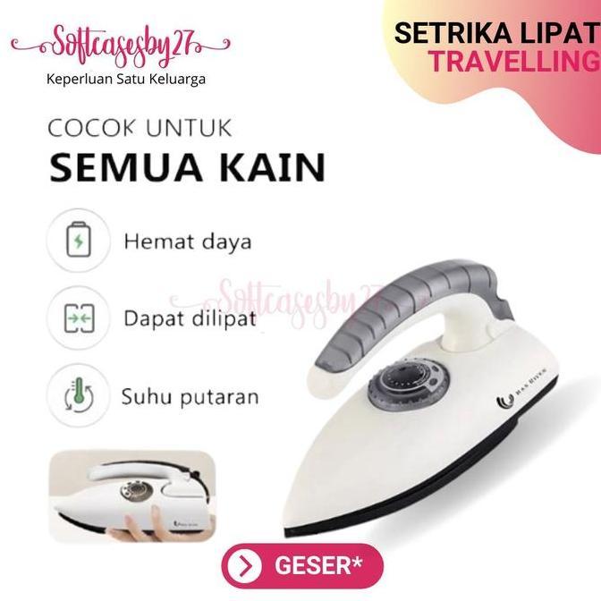 HAN RIVER Setrika Baju Portabel Mini HRYD01 - Setrika Listrik Han River -Setrika Travelling Dilipat