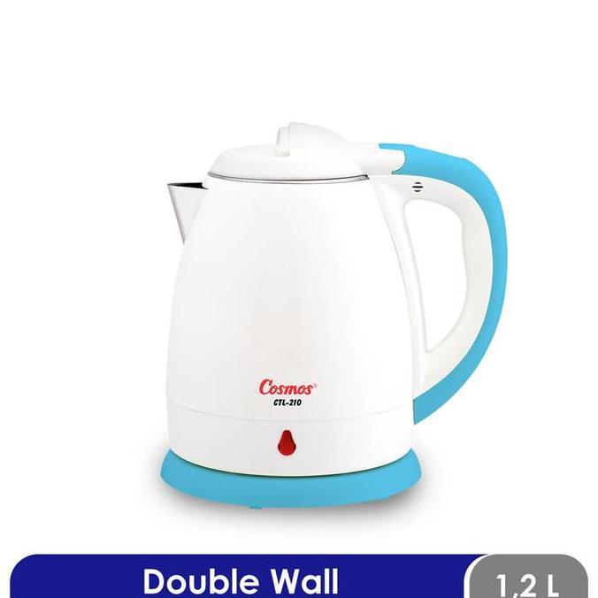 Cosmos Kettle Elektrik 1,2 LIter CTL-210 Ketel Teko Pemanas Air Elektrik Cosmos CTL 210