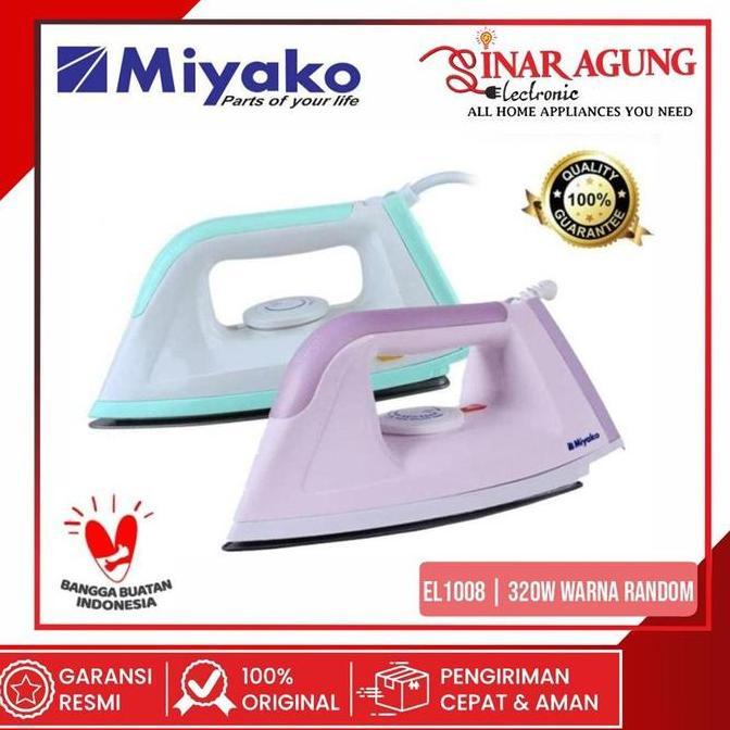 MIYAKO EL1008M / EL-1008M SETRIKA LISTRIK - GARANSI