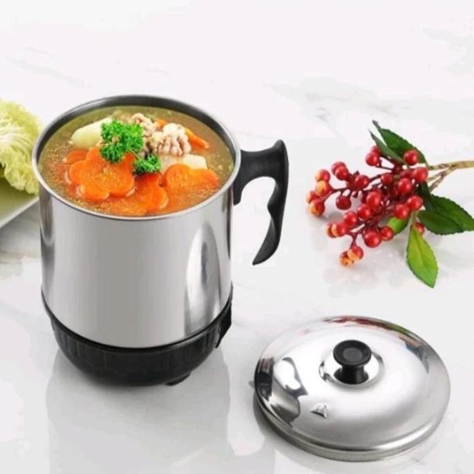 Mug Listrik Teko Listrik Electric Heating Cup Mug Listrik Stainless Serbaguna