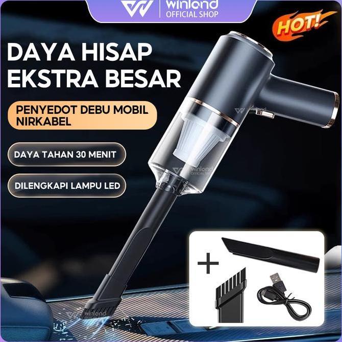 winland penyedot debu penyedot debu mobil yang kuat penyedot debu nirkabel portabel penyedot debu mi