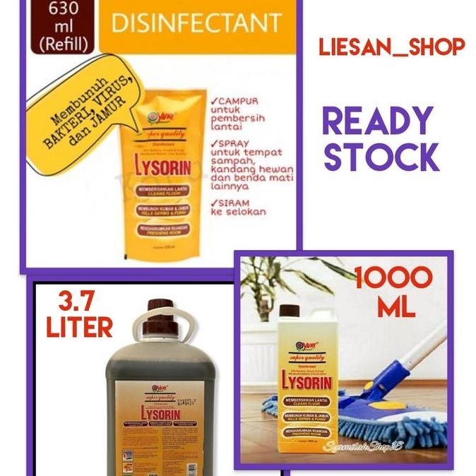 Lysorin Desinfektan 1000 Ml