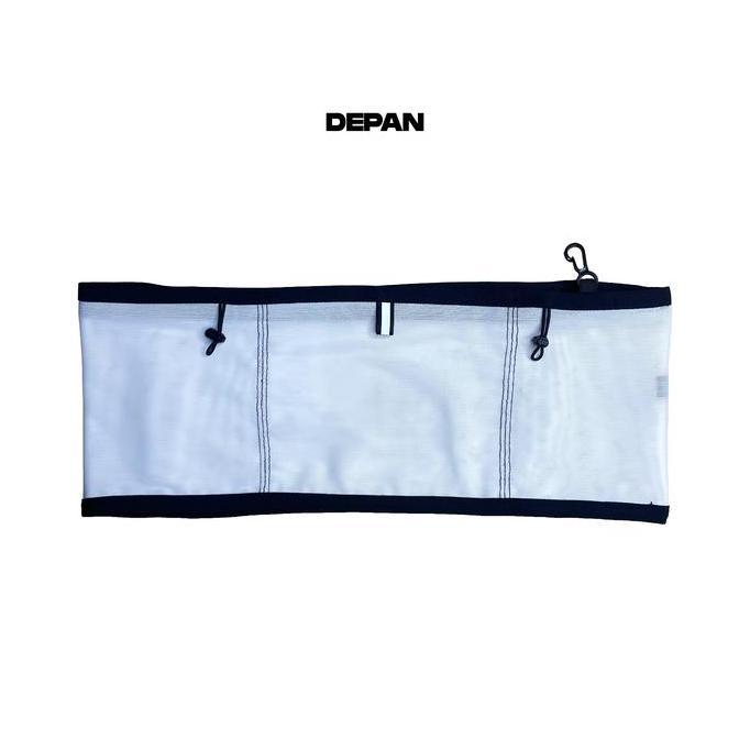 Running Belt Runmount Runstreet Sabuk lari/Tas Pinggang/Tas lari/Belt Hitam polos Karet simpel