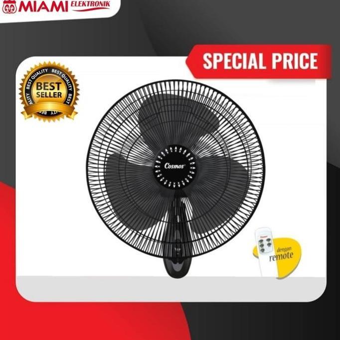 Wall Fan Cosmos 16WFGR / Kipas Angin Dinding Cosmos 16 WFGR Remot