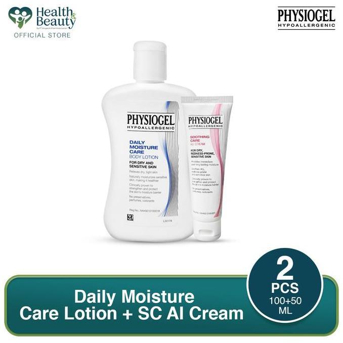 Physiogel Daily Moisture Care Lotion 100 mL + SC AI Cream 50 ml