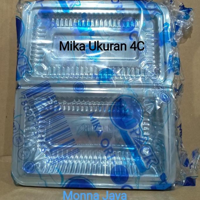 Mika Kue 4C Mika Plastik Oripack 4C- Isi 100 pcs /Pack