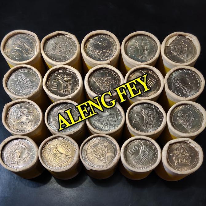 Koin Roll 100 Rupiah tipis 1978 SMR