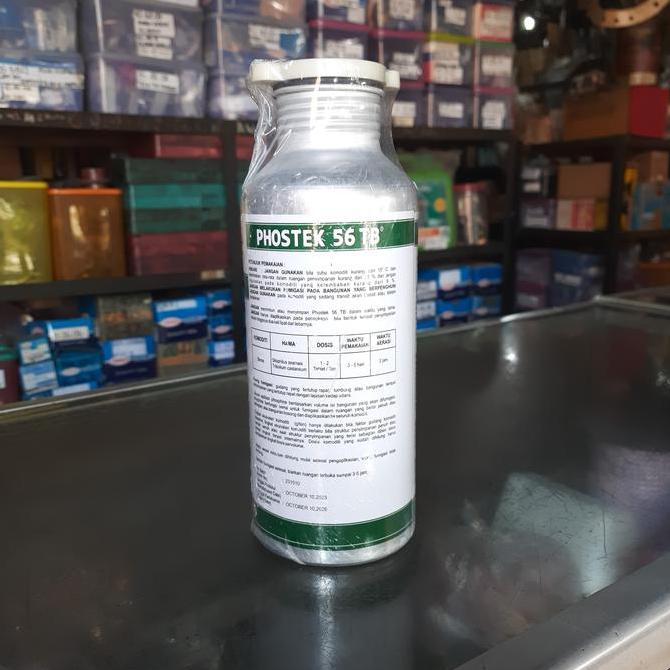 Ready oke] PHOSTEK TB56 OBAT BASMI KUTU BERAS JAGUNG KACANG GABAH FUMIGAN