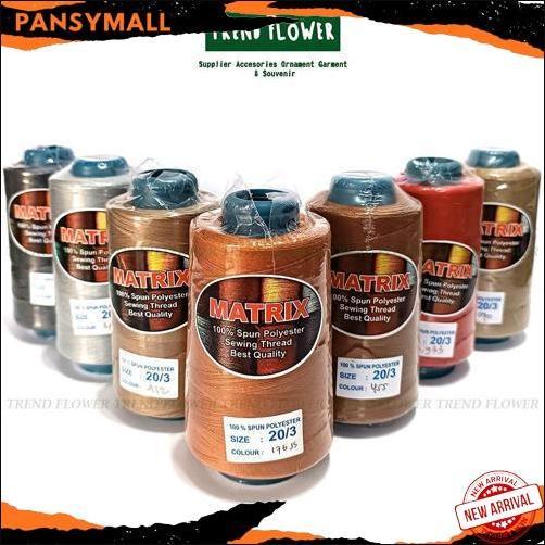 Big Sale Benang jahit 20/3 benang jahit tas jeans lebih tebal dan lebih kuat