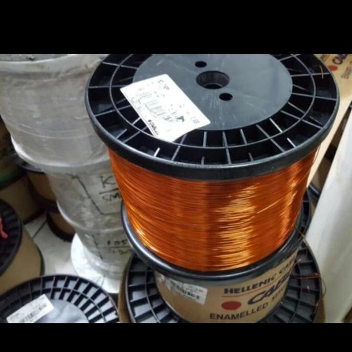 Promo Kawat Email Tembaga Helenic Hellenic Jerman ( Per Kg) Helenik Original 1Mm - 1.6Mm Cod