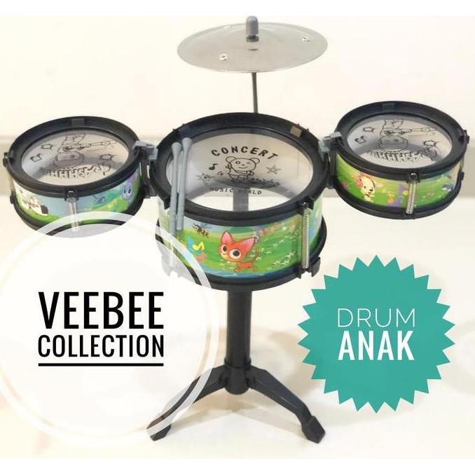 `````````] Mainan Drum anak/ mainan drumband/ mainan drum mini/ mini drum for kid