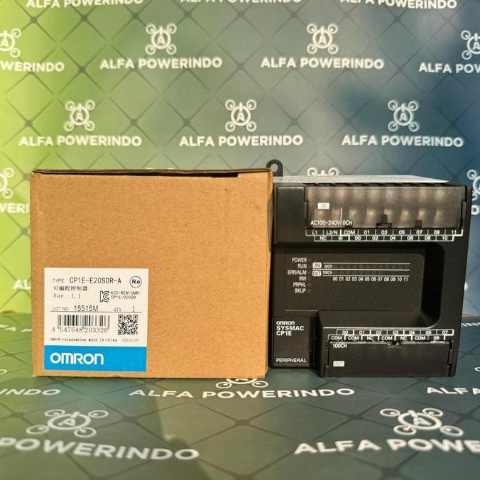 PLC OMRON CP1E-E20SDR-A  PLC OMRON CP1E-E20SDR-A ORIGINAL DAN TERPERCAYA