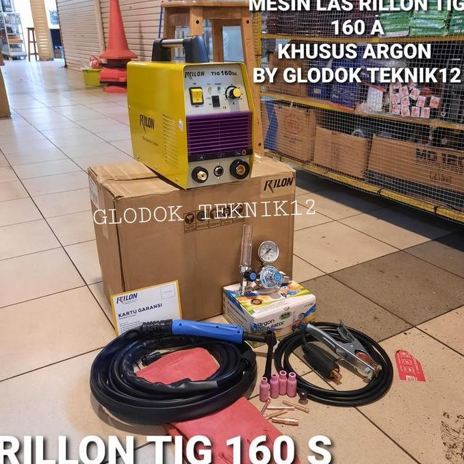 Promo Mesin Las Rillon Tig160S Trafolas Argon Rillon 160 A Inverter Rilon Cod