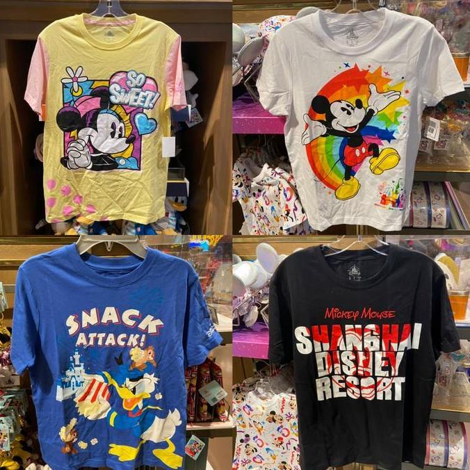 Promo T-shirt Kaos original Disneyland Donald Duck Mickey Minnie COD