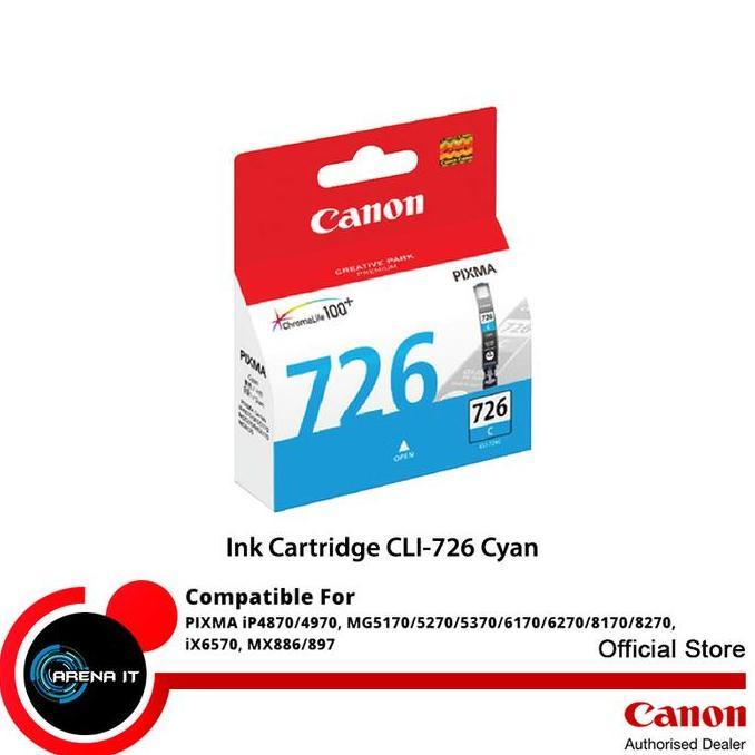 Canon Ink Cartridge CLI-726 Cyan
