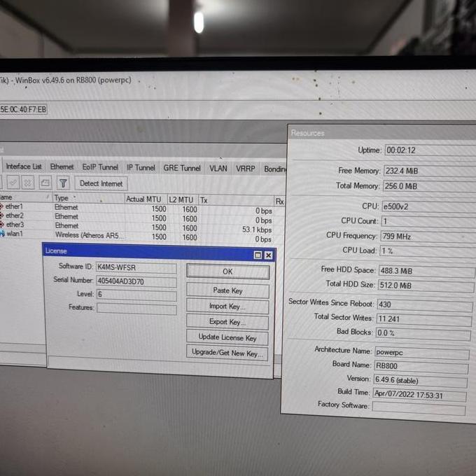 Mikrotik RB800 Routerboard powerPC Grosir Termurah