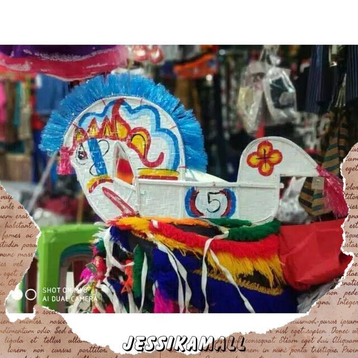 [Drs] Kuda Kepang Lumping Besar Kuda Lumping 90Cm Kuda Besar Anak Free Cambuk Tari Jtm1