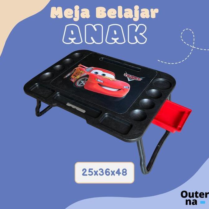 Meja belajar anak portable/lipat | meja belajar tk, sd | meja anak