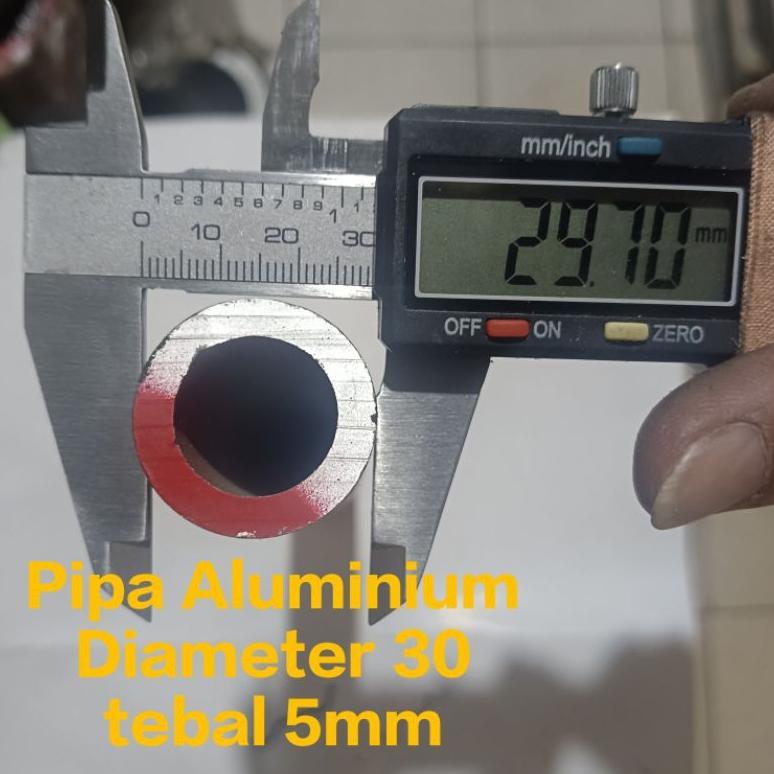 Pipa Aluminium od 30 x id 20 x 500