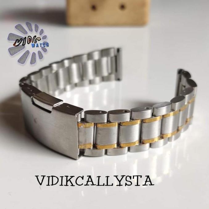 DS213 >> Strap Tali Rante stainless steel kombinasi 18mm 18 MM