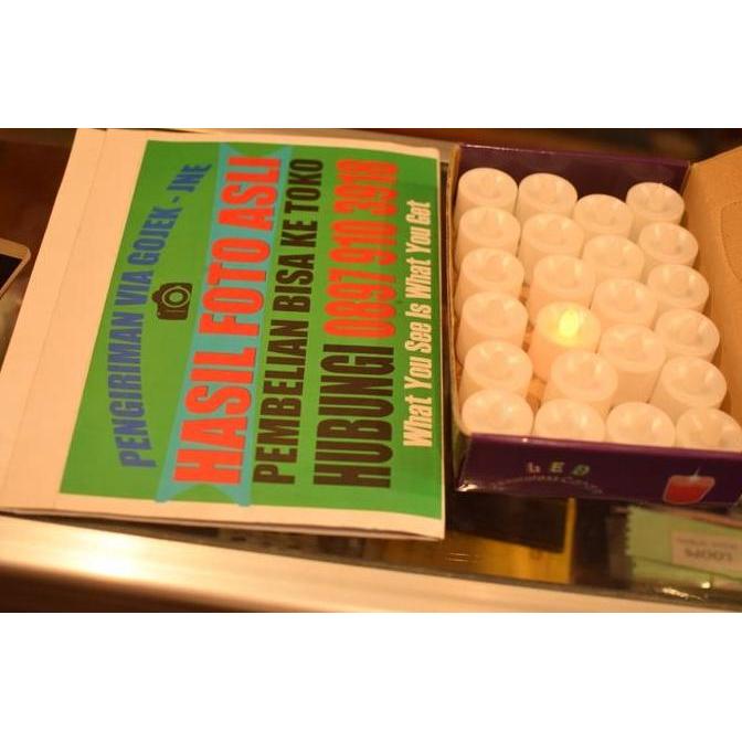 LILIN LED LILIN ELECTRIC LAMPU PORTABLE LED MINI CANDLE LED JAKARTA