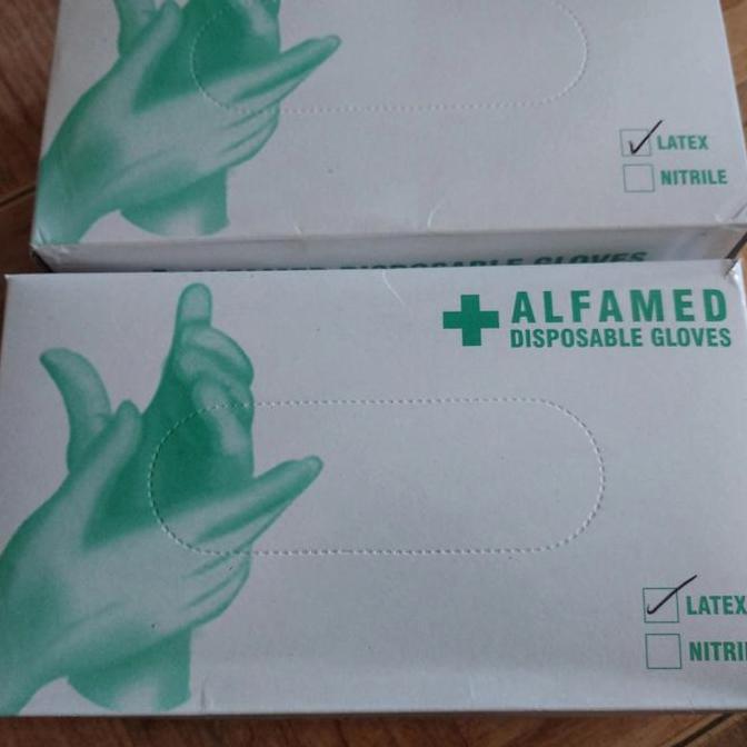Sarung Tangan Latex 100 Pcs