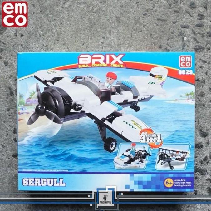 Emco Brix 8829 SEAGULL Brick Mainan Anak