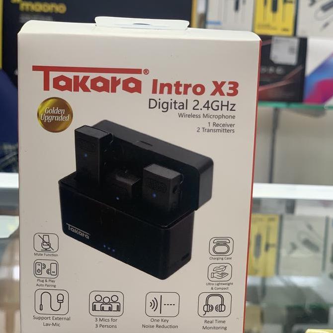 MIC WIRELESS TAKARA INTRO X3 Original