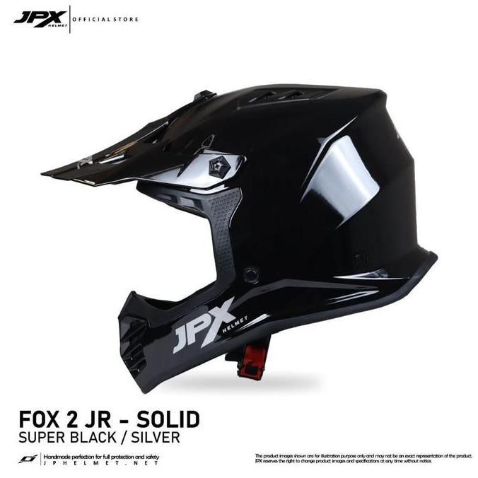 TERMURAH - Helm JPX - Fox2 JR - Solid - Cross Full Face