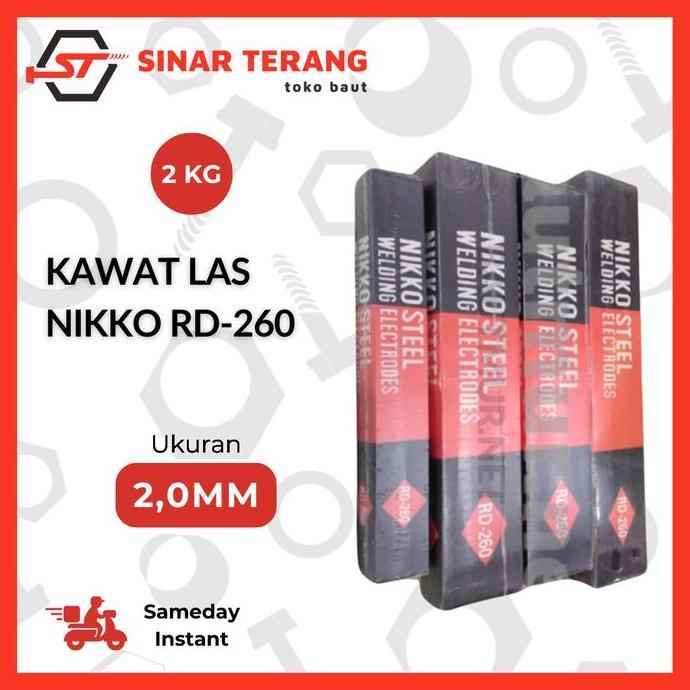 Nikko RD260 2.0mm Kawat Las / Welding Electrode elektroda  las  listrik