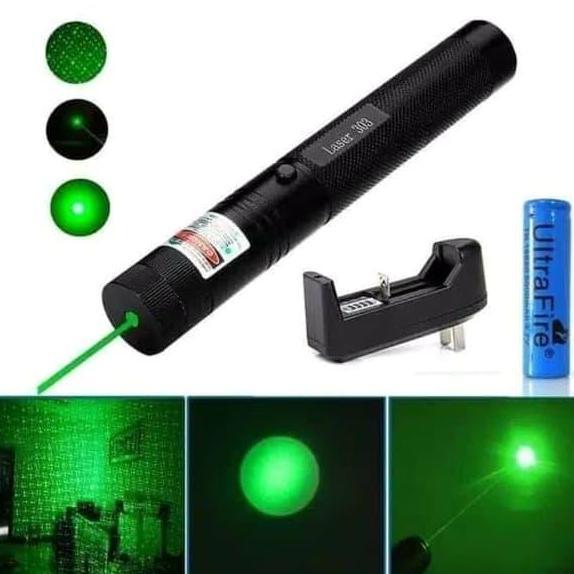 SENTER LASER POINTER JL-303 / GREEN LASER POINTER ORIGINAL DAN TERPERCAYA