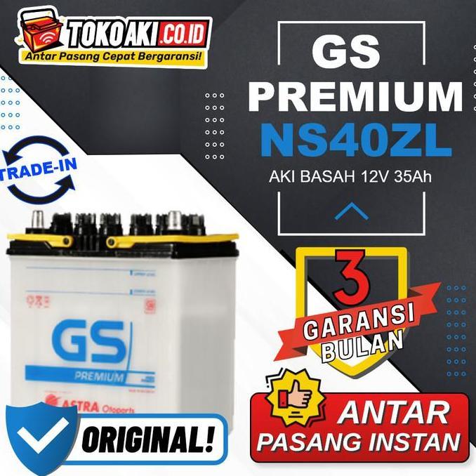 GS Astra Premium NS40ZL - 12V 35Ah