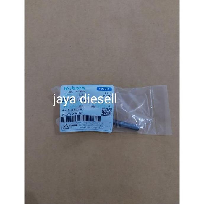 TERBARU - VALVE EXHAUST D1105/KLEP API D1105/KUBOTA