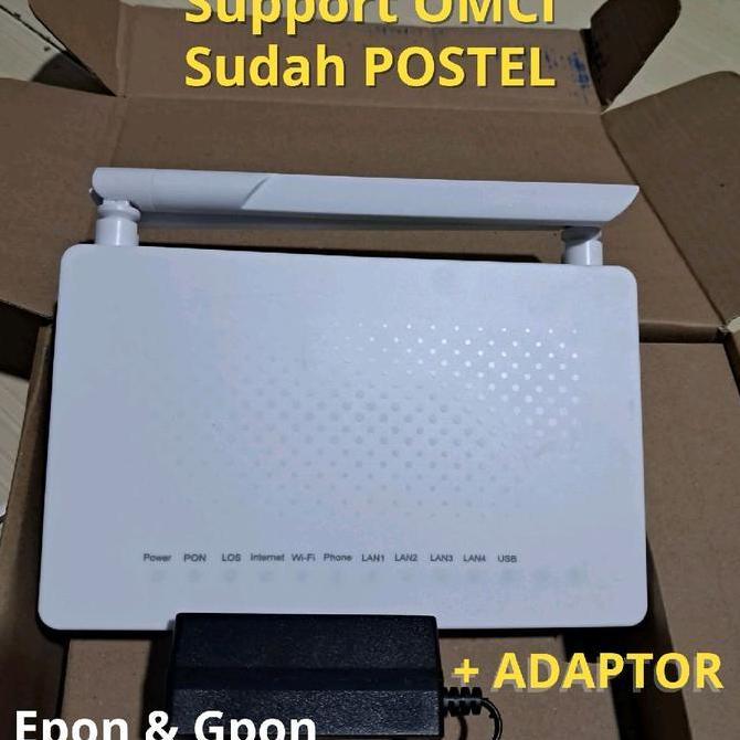 XSF609 Modem Router ONT (Baru) EXPON/GPON/EPON XS F609 V9 ZTE Support OMCI & PPOP DHCP Static IP VLA