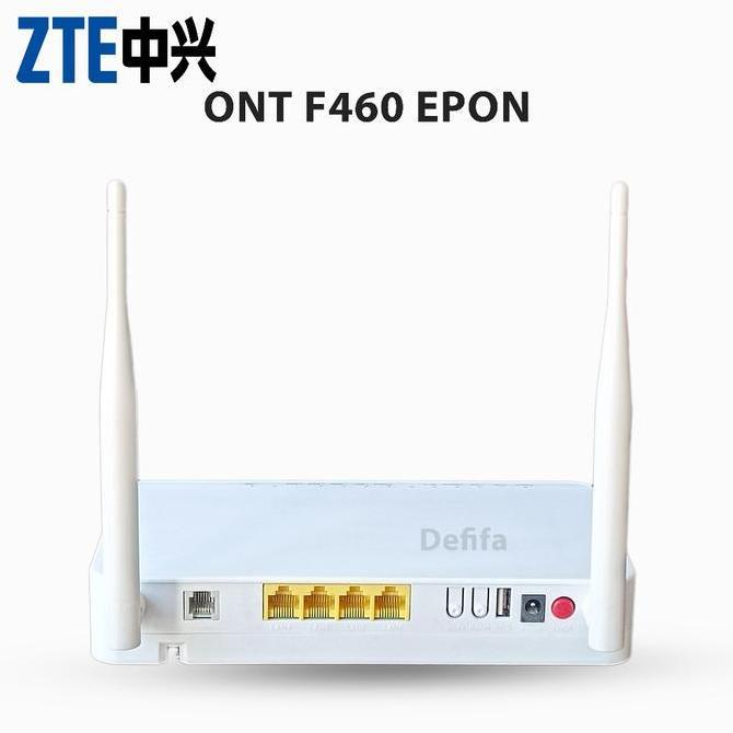 Promo Modem FTTH Wireless Wifi Router ZTE F460 V3 ONT EPON ONU Murah Original