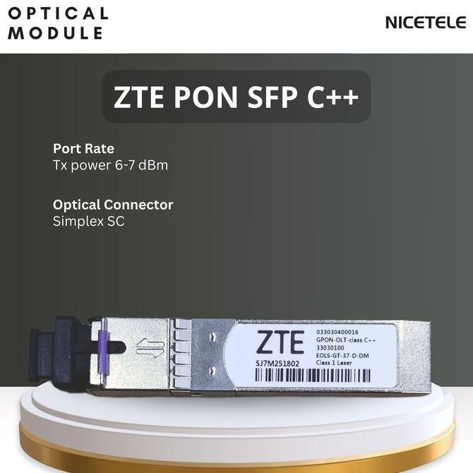 ZTE GPON SFP C++ -  Modules OLT- 03303400016 Original